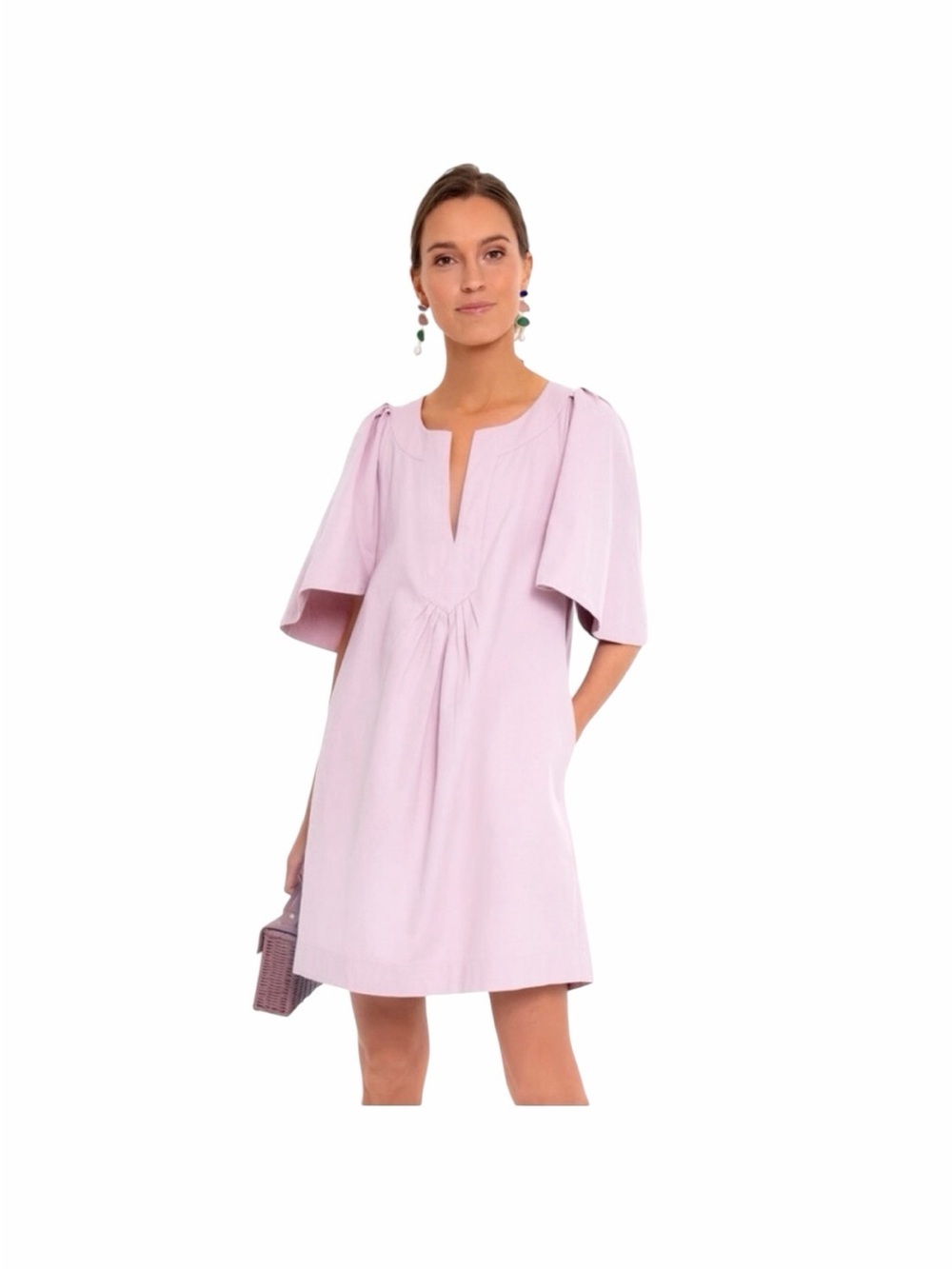Pomander Place Finley Flutter Sleeve Dress Size M
